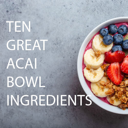 Acai Bowl Recipe - How to Make an Acai Bowl - Keeping the Peas