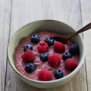 Berries for smoothie bowl