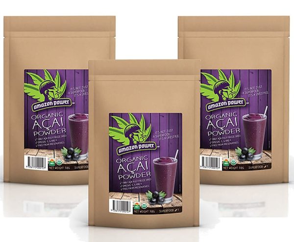 Organic Acai Powder - 70g Best Before Apr 2022