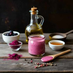 tangy berry vinaigrette with fruit powders from Opera Foods