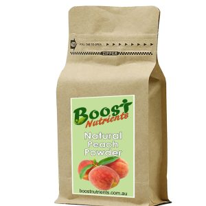 Organic Peach Fruit Powder 500g - Boost Nutrients