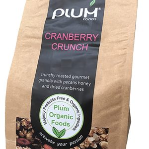 Cranberry Crunch Granola 1kg Healthy Cereal - Plum Foods ( BB - Feb 2026 )