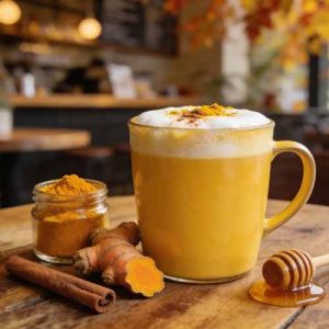 golden-turmeric-latte-warm-drinks-for-a-cafe-menu-with-Opera-Foods-superfood-ingredients