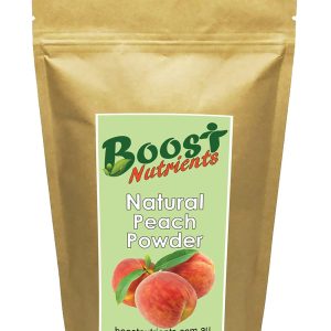 Organic Peach Fruit Powder 100g - Boost Nutrients
