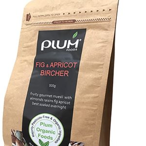 Fig and Apricot Bircher Muesli 500g - Plum Organic Foods ( BB - Feb 2026 )