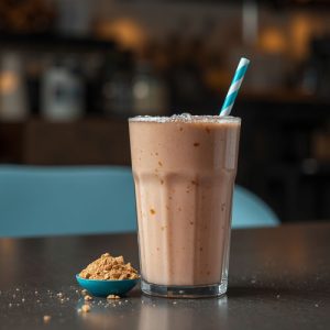 Protein-powder-in-a-cafe-smoothie-using-Opera-Foods-protein-powders
