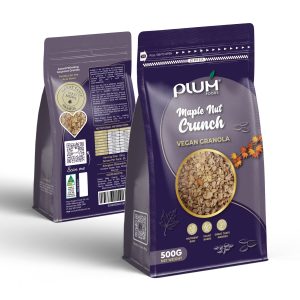 Maple Nut Crunch Vegan Granola 500G Crunchy Clusters